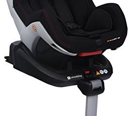 Casualplay Bi-Care Fix - Asiento de coche negro Black on Grey Shell