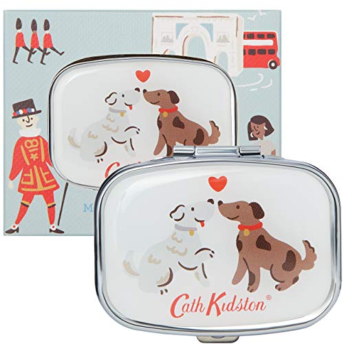 Cath Kidston Beauty London Compact Travel Mirror - Bálsamo labial para el cuidado en caja de regalo