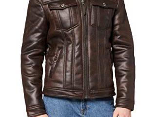 Cazadora trucker efecto ante doble faz