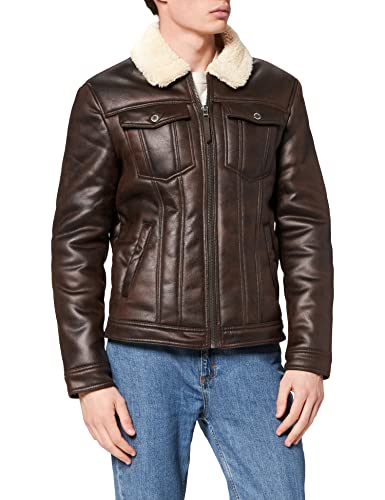 Cazadora trucker efecto ante doble faz