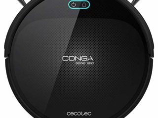 Cecotec Robot Aspirador Conga Serie 950. 1400 Pa, Tecnología iTech Space, Aspira, Barre, Friega y Pasa la Mopa, 5 Modos, 160 min Autonomía, Programable