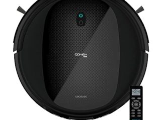 Cecotec Robot Aspirador y Fregasuelos Conga 999 Vital. Friega, aspira y Barre a la Vez. 1400 Pa, Programable, Tanque Mixto, 6 Modos, Mando a Distancia, Autonomía 160min