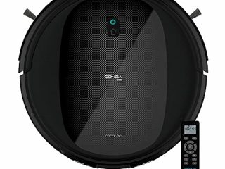 Cecotec Robot Aspirador y Fregasuelos Conga 999 Vital. Friega, aspira y Barre a la Vez. 1400 Pa, Programable, Tanque Mixto, 6 Modos, Mando a Distancia, Autonomía 160min