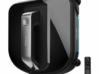Cecotec Robot Limpiacristales Conga WinDroid 970. iTech WinSquare, Navegación Inteligente, Mopa Vibratoria, Diseño Cuadrado, 5 Modos de Limpieza, Sistema Seguridad