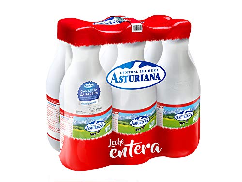 Central Lechera Asturiana Leche Entera, 6 x 1.5L
