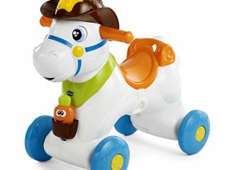 Chicco Baby Rodeo, Caballito Balancín para Bebés, Juguete Infantil Educativo e Interactivo, Poni Correpasillos para Niños con Efectos Sonoros, Juguetes para Niños de 1-3 Años, Máx. 25 Kg