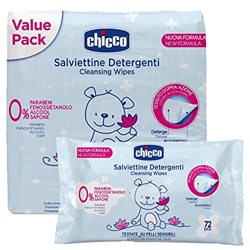 Chicco Toallitas Limpiadoras Tripack 3X72 Ud Pvp Marcado* 6 Unidad 500 g