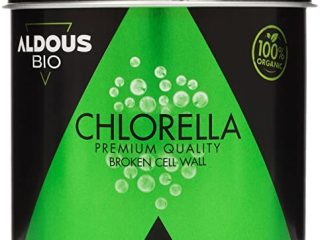 Chlorella Ecológica Premium para 9 Meses - 500 Comprimidos de 500mg - Pared Celular Rota - Vegano - Libre de Plástico - Certificación Ecológica