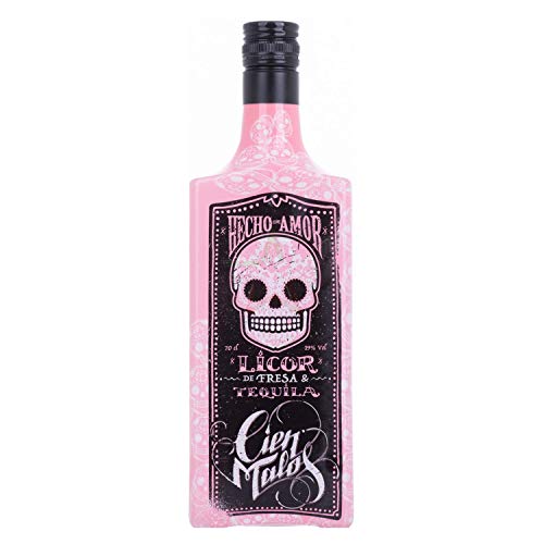 Cien Malos Cien Malos Licor De Fresa & Tequila 19% Vol. 0,7L - 700 ml