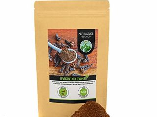 Clavo molido (125g), clavo en polvo molido suavemente, clavo molido 100% puro de forma natural y secado suavemente