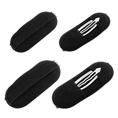 Clips de pelo esponja herramienta de inserción de volumen de pelo Bump Up Hair Styling Tool 4 piezas para señoras niñas