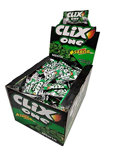 CLIX ONE Menta - Chicle sin azúcar - Estuche 200 unidades