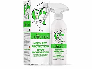 CLOSTER Neem Pet Protection Listo para Usar 500 Ml - Spray Antiparasitario Perros Antipulgas Gatos - Insecticida Pulgas contra Pulgas Y Garrapatas Ácaros Piojos Insectos para Perros Gatos Y Caballos