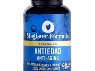 Colageno Marino Hidrolizado + Ácido Hialurónico + Vitamina C y A + Selenio + Q10 + Resveratrol al 98% | Suplemento de 90 Cápsulas | Piel, Articulaciones y Huesos | Regenera Tejidos Desde el Interior