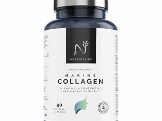 Colágeno Marino Hidrolizado + Ácido Hialurónico + Coenzima Q10 + Vitamina C + Zinc. Ilumina tu piel, protege tus articulaciones y aumenta tu energía. 90 cápsulas vegetales.