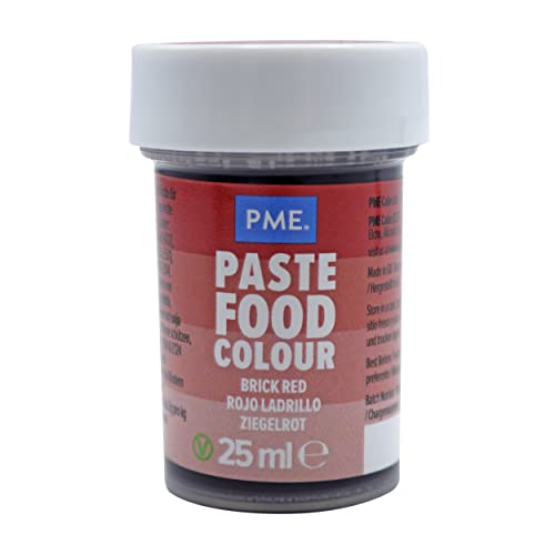 Colorante Alimenticio PME Rojo de Ladrillo 25 g