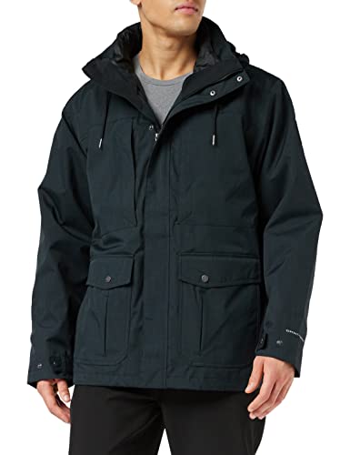 Columbia Horizons Pine Chaqueta Interchange, Hombre, Negro (Black), L