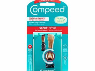 COMPEED Extreme, Ampollas Medianas Con 20% Más Almohadillado, 5 Apósitos Hidrocoloides - Tratamiento de Pies, Cura rápidamente, Tamaño del apósito 4,2 x 6,8 centímetros