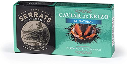 Conservas Serrats Caviar De Erizo Al Natural 50 G Lata