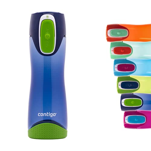 Contigo Swish Botella, Unisex-Adult, Cobalt, 500 ml