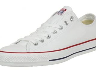 Converse All Star Ox Canvas Zapatillas Blancas- UK 8.5