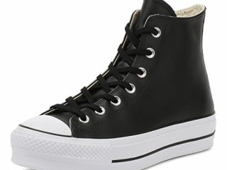 CONVERSE - CTAS Lift Clean HI 561675C Black White, Tamaño:39 EU