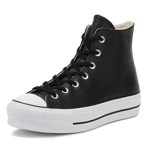 CONVERSE - CTAS Lift Clean HI 561675C Black White, Tamaño:39 EU