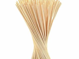 Coriver 150 piezas de varillas difusoras de lámina, reemplazo de varillas difusoras de fragancia de aceite esencial de habitación para fragancia de aroma -24 cm * 3 mm