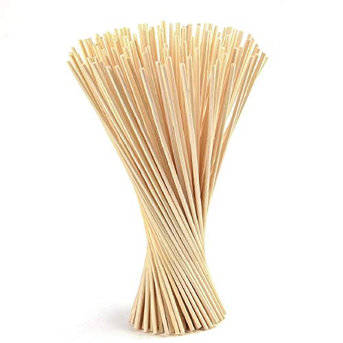 Coriver 150 piezas de varillas difusoras de lámina, reemplazo de varillas difusoras de fragancia de aceite esencial de habitación para fragancia de aroma -24 cm * 3 mm