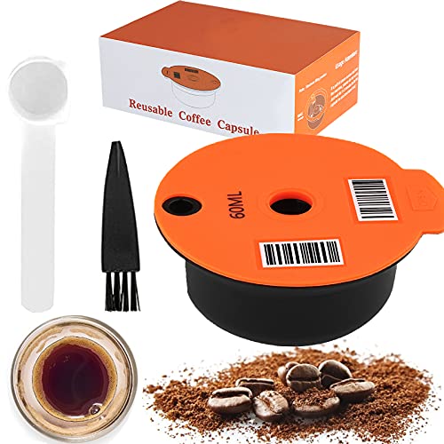 Cápsulas de café reutilizables para Tassimo, filtro de café recargable, cápsulas de café con código de barras legible compatibles con máquinas Tassimo de Bosch-s