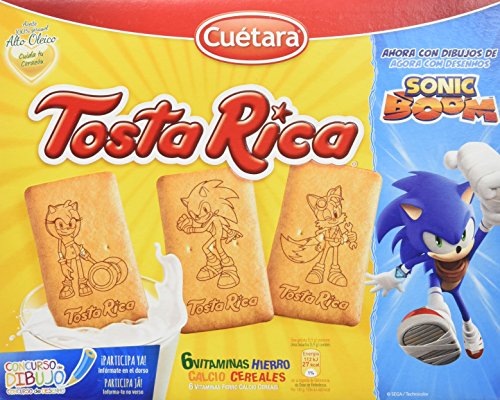 Cuétara Tosta Rica Galletas, 3 x 190g