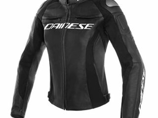 Dainese Mujer Moto Chaqueta de piel Racing 3  Lady pelle
