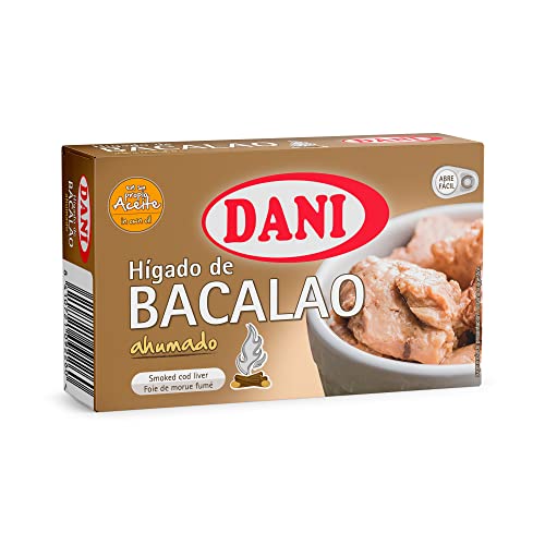Dani - Hígado de bacalao ahumado - Pack 5 x 120 gr.