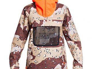 DC Shoes Asap - Chaqueta Shell Anorak Para Nieve Para Hombre Chaqueta Shell Anorak Para Nieve, Hombre, chocolate chip camo, M