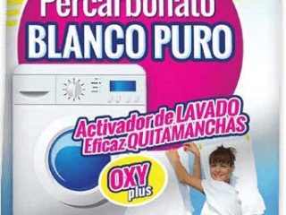 De Lazaro Activador De Lavado De Ropa, Percarbonato Blanco Puro - 1 Kg