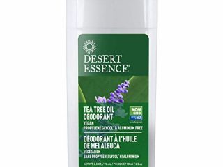 Desert Essence - desodorante de aceite de árbol de té con lavanda - 2,5 oz. PRECIO SUERTE