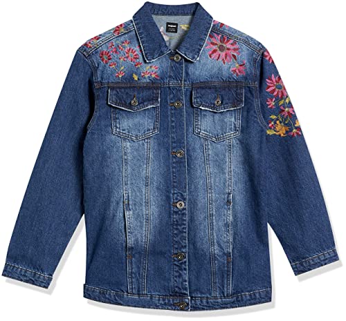 Desigual Chaq_Amazon Chaqueta Vaquera, Blue, 13/14 Chicas
