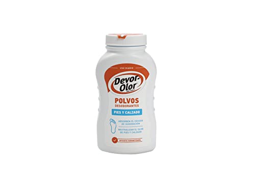 Devor-Olor 310550, Desodorante de Zapatos, Blanco, 100 gr