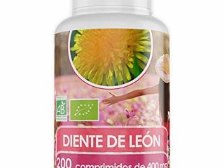 Diente de León Orgánico - 400 mg - 200 comprimidos