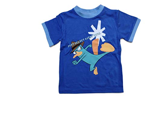 Disney Phineas and Ferb Camiseta de Agent P. Azul