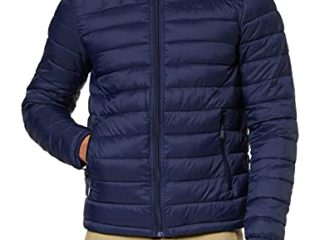 Dockers LIGHTWEIGHT NYLON PACKABLE JACKET, Chaqueta para Hombre, Azul (Pembroke), L