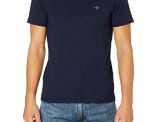 Dockers Pacific Crew tee-Camiseta, Azul (Pembroke 0041), XL para Hombre