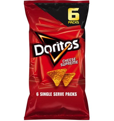 Doritos Queso Supremo 114g 6pk