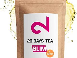 DUAL 28 Days F-Burner Tea | Té Quemador de Grasa para Pérdida de Peso | Té Desintoxicante | Infusión de Dieta y Para Bajar de Peso | Té Limpiador | Suplemento Dietético Natural | 85g Té Hojas Sueltas