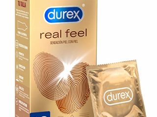 Durex Preservativos Sensitivos Real Feel Sin Látex - 12 condones
