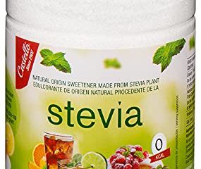 Edulcorante Stevia + Eritritol 1:1 - Granulado - Sustituto del Azúcar 100% natural - Hecho en España - Keto y Paleo - Castello since 1907 (1g = 1g de Azúcar (1:1), Bote 1 kg)