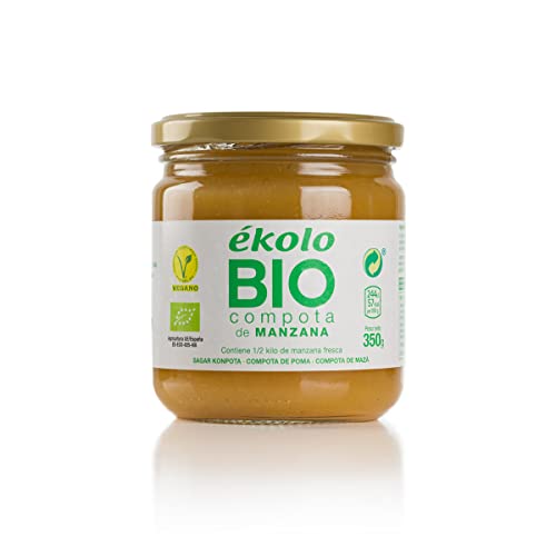 Ekolo Compota De Manzana Bio, 6 Tarros, 350g 2100g