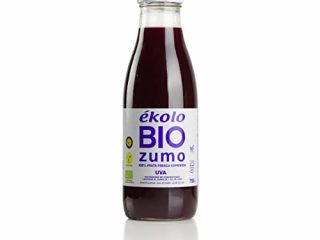 Ekolo Zumo De Uva Ecológico, 100% Exprimido, 6 Botellas * 750Ml 4500 ml