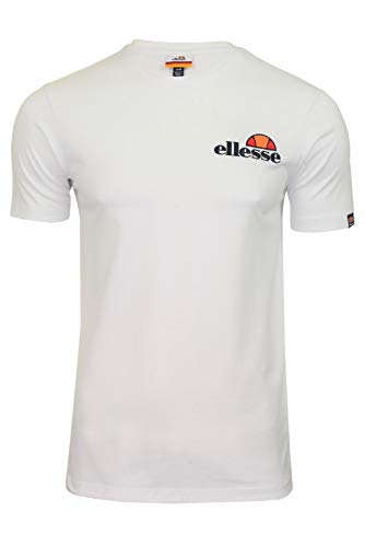 Ellesse Voodoo T-Shirt Camiseta, Hombre, Blanco (White), M