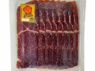 Embutidos Ezequiel Cecina de De León Igp Loncheada, Cecina de Vaca 100% Natural Ahumada con Leña de Roble, Suave, Intenso, 100 Gramos